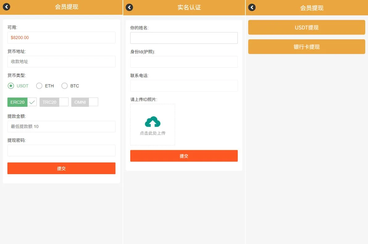海外微交易系统/多语言微盘/外汇交易/时间盘