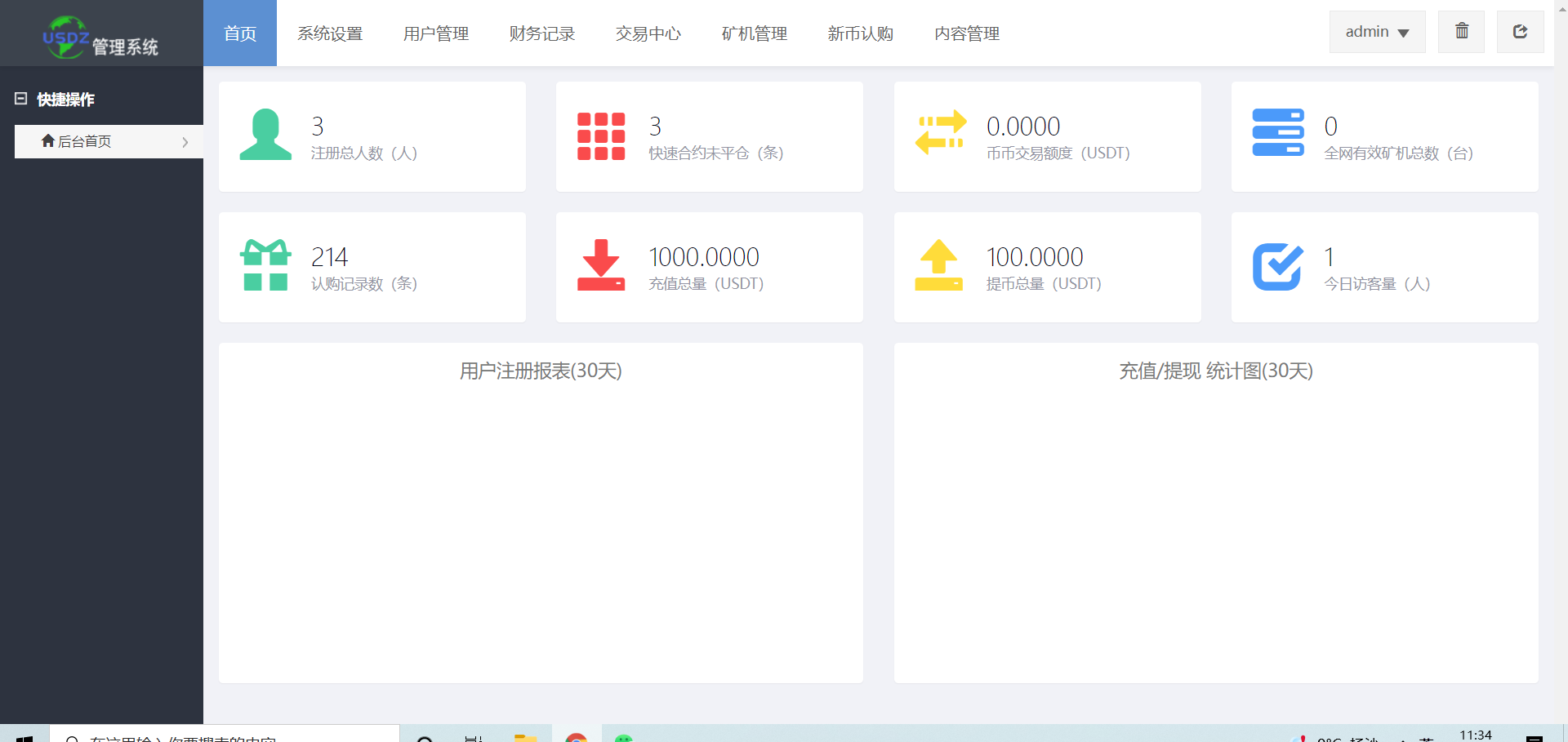 出售|多语言区块链合约交易所秒交易矿机币币交易完美K线源码赠送代理系统