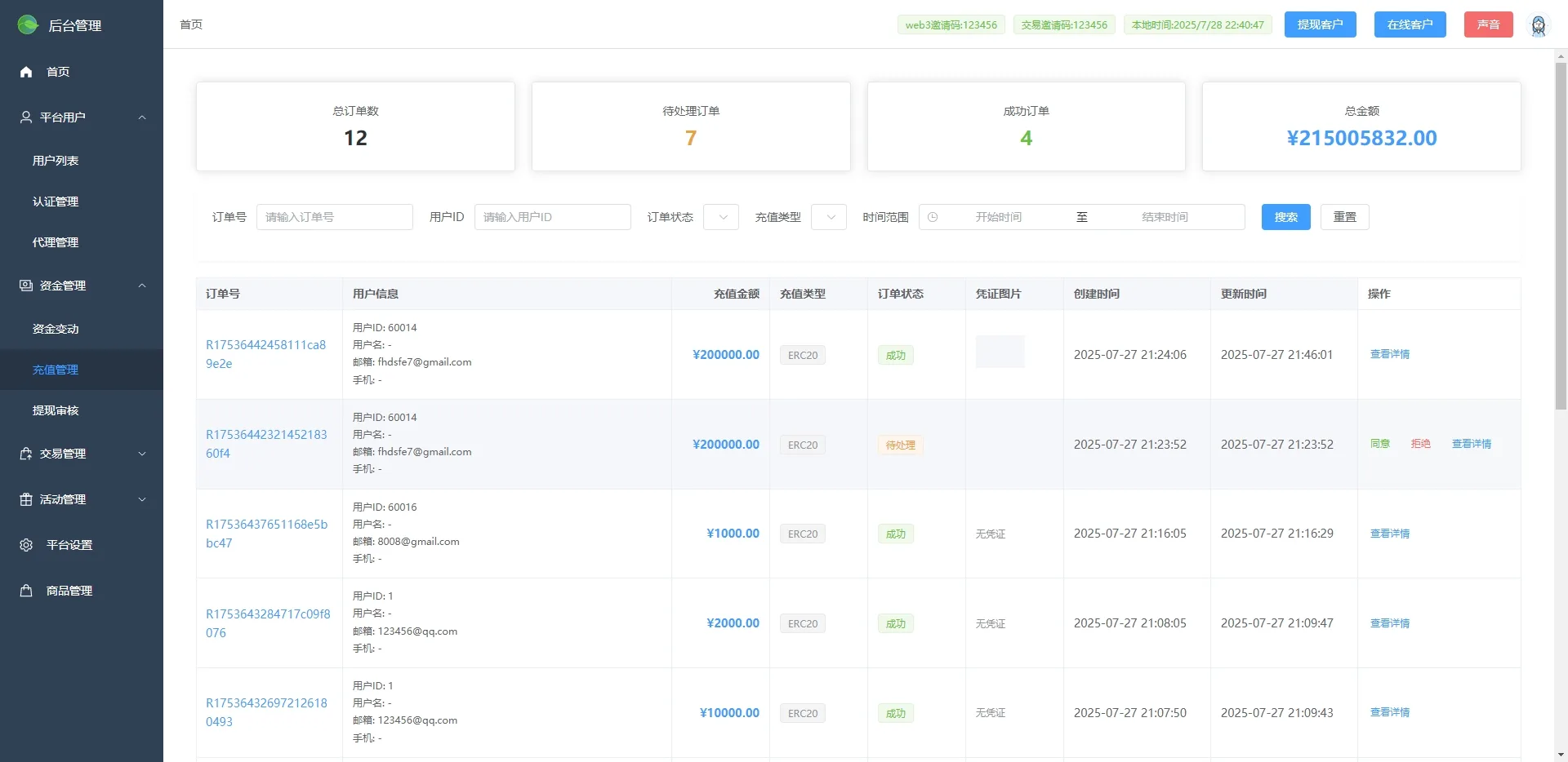 【多语言海外GMX微盘交易源码】JAVA虚拟币微盘时间盘源码带消息通知修改平仓数据代理源码